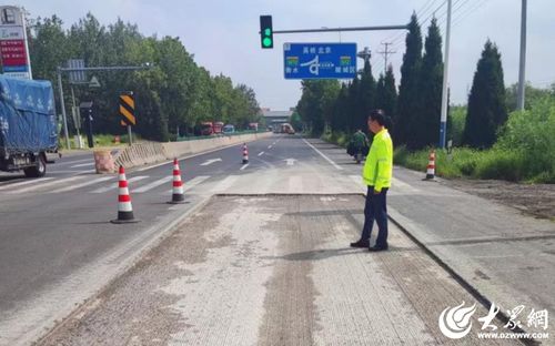 德州公路城區(qū)分中心開展路面病害集中修復(fù)
